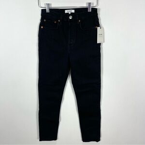 RE/DONE 90s Ultra High Rise Skinny Ankle Crop Jeans